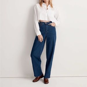 Madewell Tall Perfect Vintage Wide-Leg Jean in Fairdale Wash
